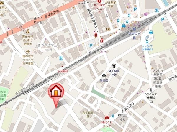 ドゥ・ベルジュールの現地案内図画像