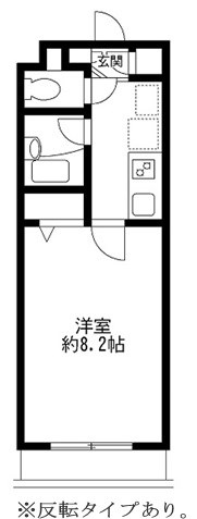 ドゥ・ベルジュールの間取り画像