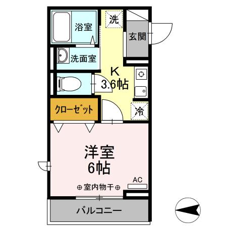 Comfortyuuyaの間取り画像