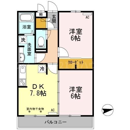 ジュネスKの間取り画像