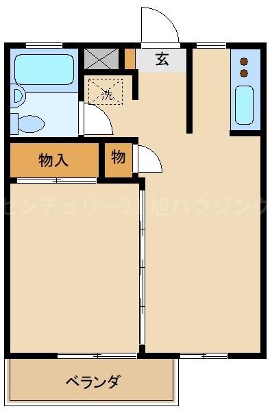 ｓｒｐソサイアティ　Ａの間取り画像