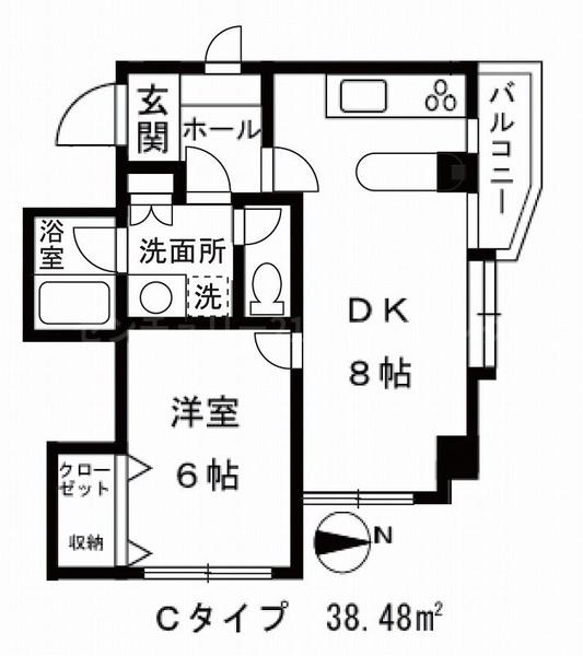 グレンピーク国領の間取り画像