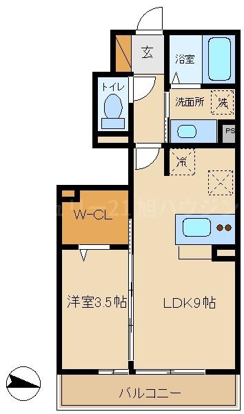 トレゾールの間取り画像