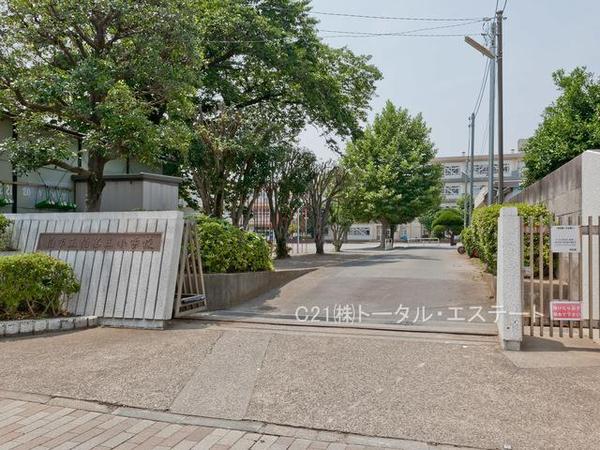 柏市戸張の中古一戸建の小学校画像