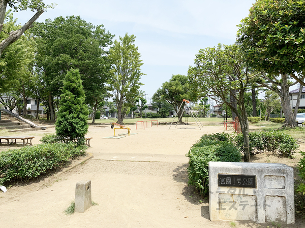 流山市鰭ケ崎の土地の公園画像