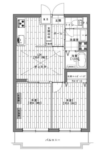 オリエント水元公園ハウスの間取り画像