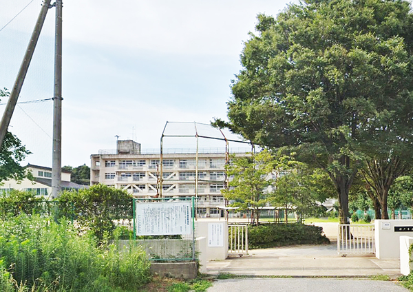 松戸市常盤平４丁目の新築一戸建の中学校画像