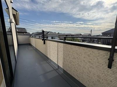 【内覧予約受付中】常盤平西窪町~全2棟~のバルコニー画像