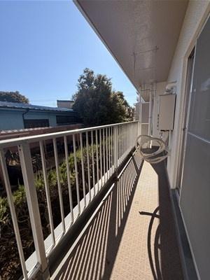 サンハイツ常盤平Ｂ棟のバルコニー画像