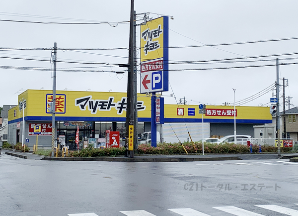 松戸市八ケ崎６丁目の土地のドラッグストア画像