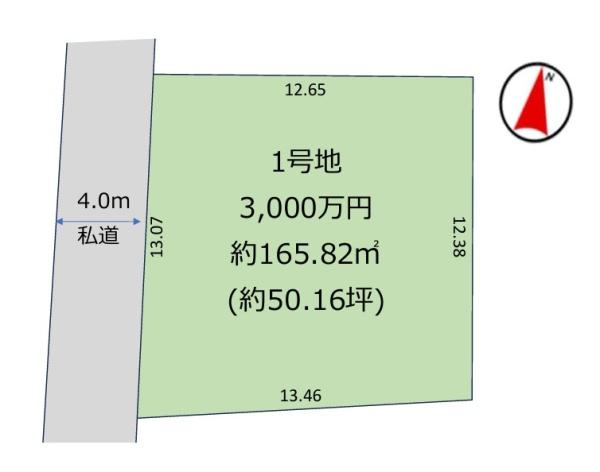 流山市大字東深井 土地