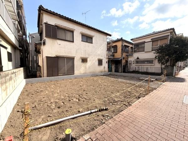 葛飾区金町2丁目の土地の現地土地写真画像