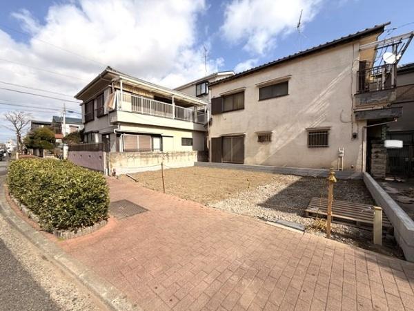 葛飾区金町2丁目の土地の前面道路含む現地写真画像