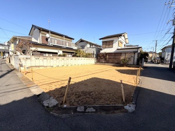 市川市宮久保２丁目の土地の前面道路含む現地写真画像