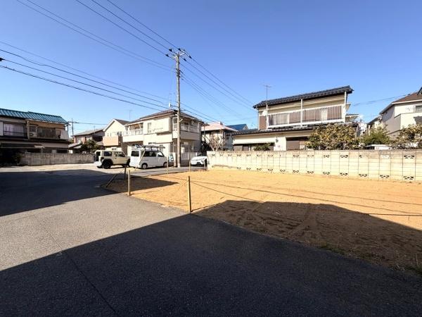 市川市宮久保２丁目の土地の前面道路含む現地写真画像