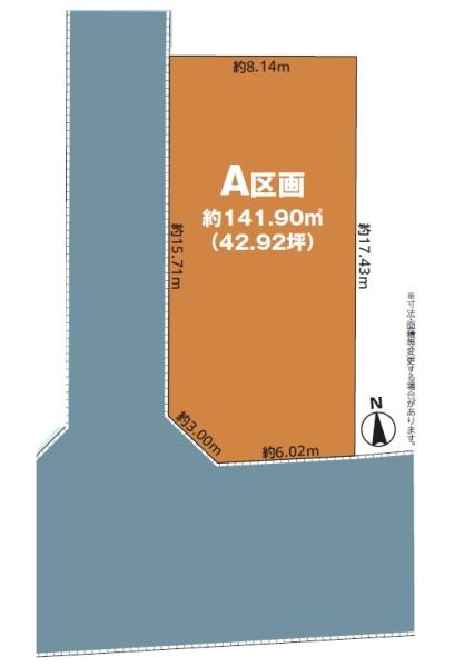 松戸市栄町西５丁目の土地の間取り画像