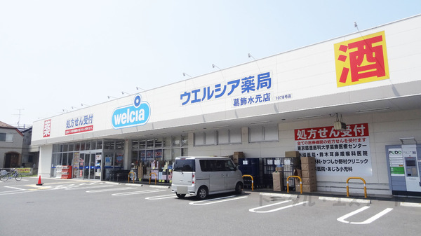 葛飾区東水元3丁目の土地のドラッグストア画像