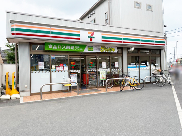 葛飾区東水元3丁目の土地のコンビニ画像