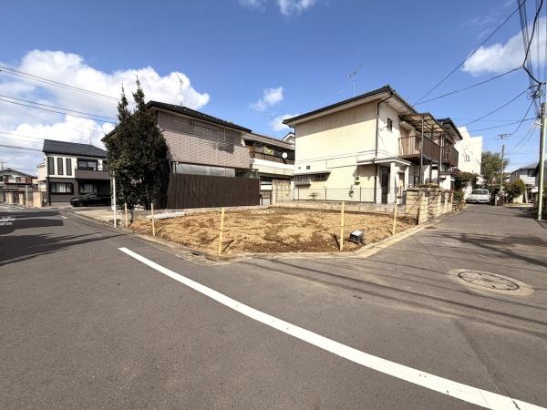 葛飾区東水元３丁目の土地の現地土地写真画像