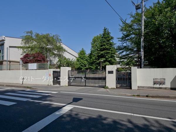 松戸市胡録台の土地の中学校画像