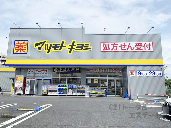 柏市緑ケ丘の土地のドラッグストア画像