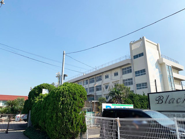 市川市原木3丁目の土地の中学校画像