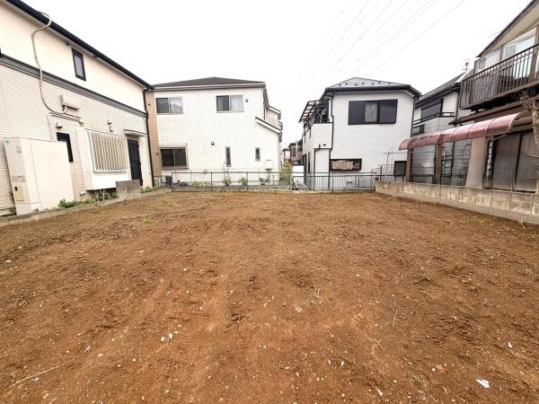 松戸市大金平4丁目の土地の現地土地写真画像
