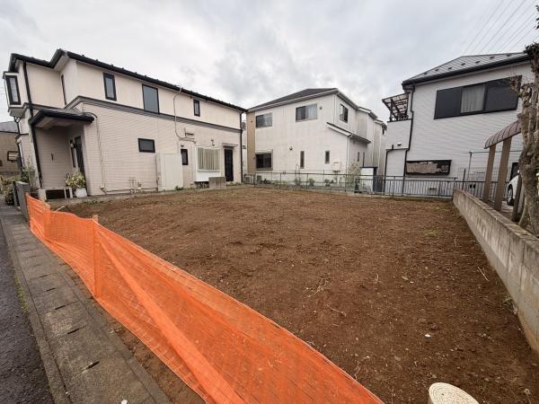 松戸市大金平4丁目の土地の現地土地写真画像