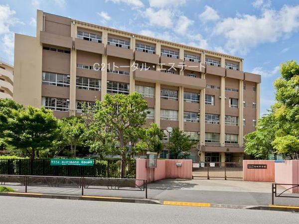 シティテラス金町A棟の中学校画像