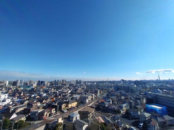 シティテラス金町A棟の現地からの眺望画像