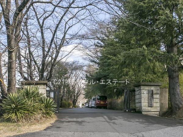 流山市松ケ丘4丁目の土地の中学校画像