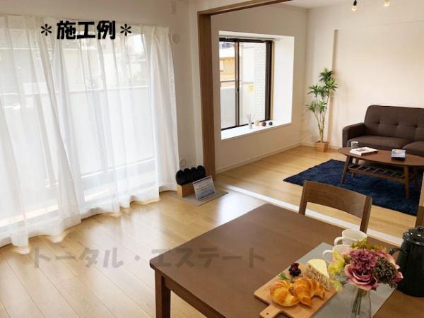 新松戸サンライトパストラル六番街Ａ棟のリビング画像