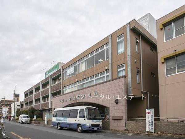 松戸市中金杉1丁目の中古一戸建の病院画像