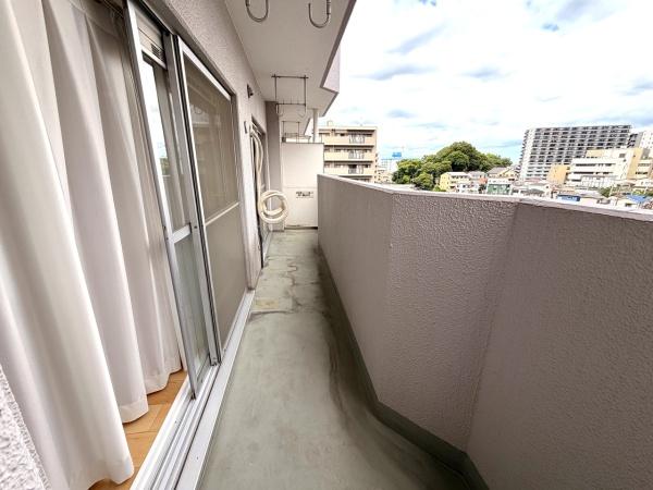 中銀松戸マンシオンのバルコニー画像