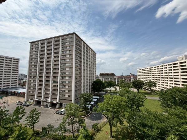 立川金町マンションの現地からの眺望画像