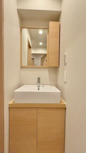 立川金町マンションの洗面台・洗面所画像