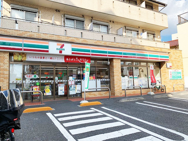 葛飾区西新小岩3丁目の土地のコンビニ画像