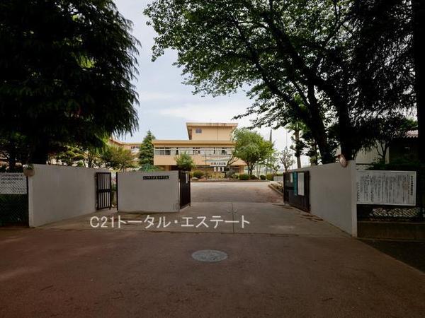 松戸市常盤平双葉町の土地の中学校画像