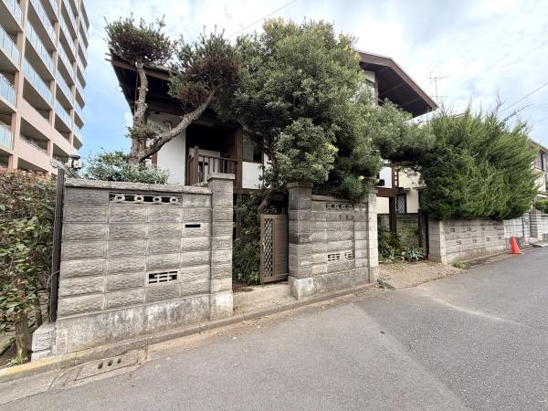 松戸市常盤平双葉町の土地の現地土地写真画像
