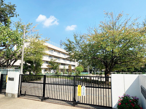 柏市加賀1丁目の土地の中学校画像