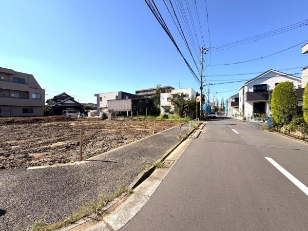 葛飾区東水元5丁目　全6区画の前面道路含む現地写真画像