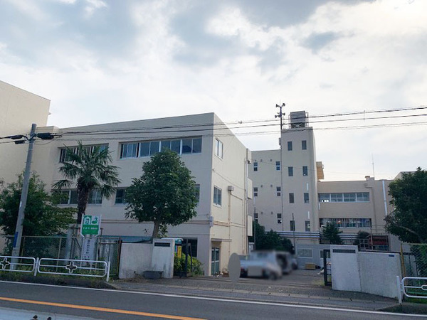 柏市中原1丁目の土地の中学校画像