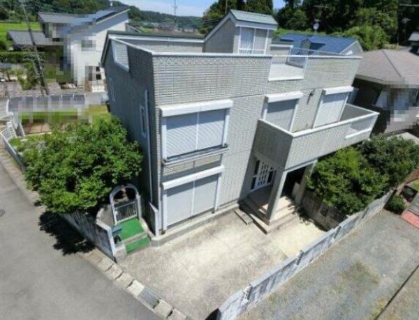 東金市松之郷の航空写真画像