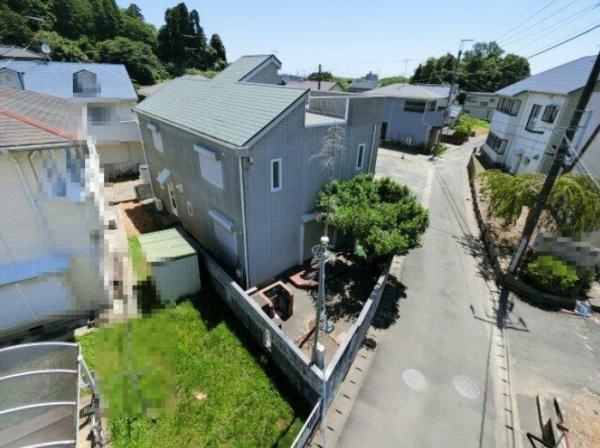 東金市松之郷の前面道路含む現地写真画像