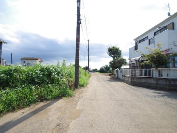 八街市東吉田の前面道路含む現地写真画像