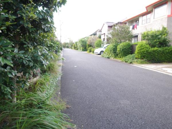 大網白里市　季美の森南　２丁目の前面道路含む現地写真画像
