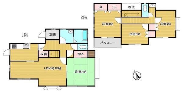 八街市泉台２丁目の間取り画像