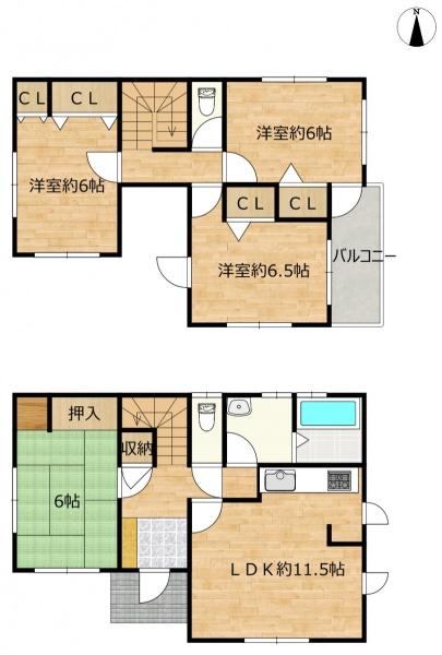 山武市埴谷の間取り画像