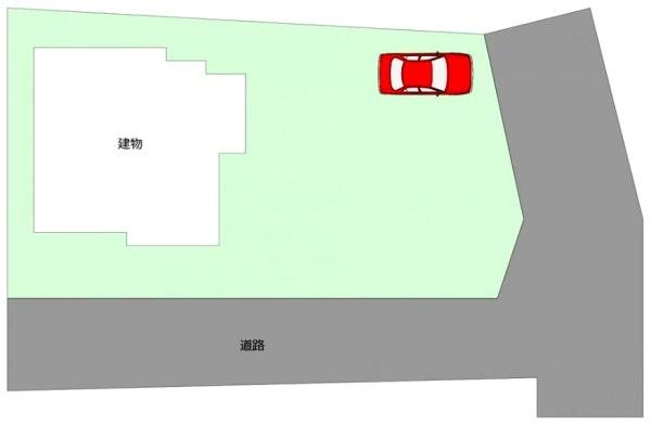 山武市　木原の区画図画像