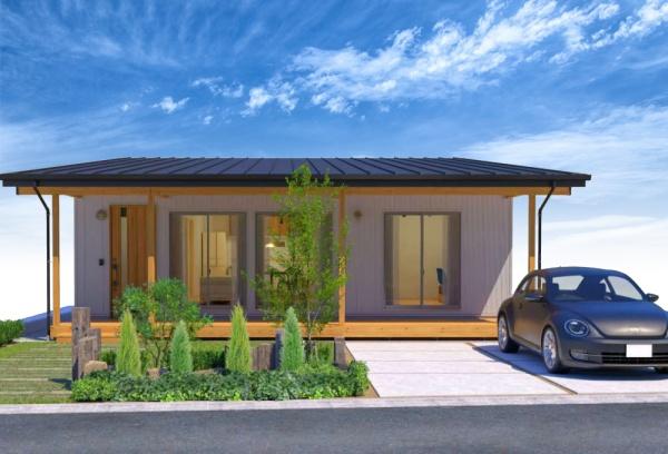 長生郡一宮町東浪見・全６区画・Ａのプラン例（外観パース）画像